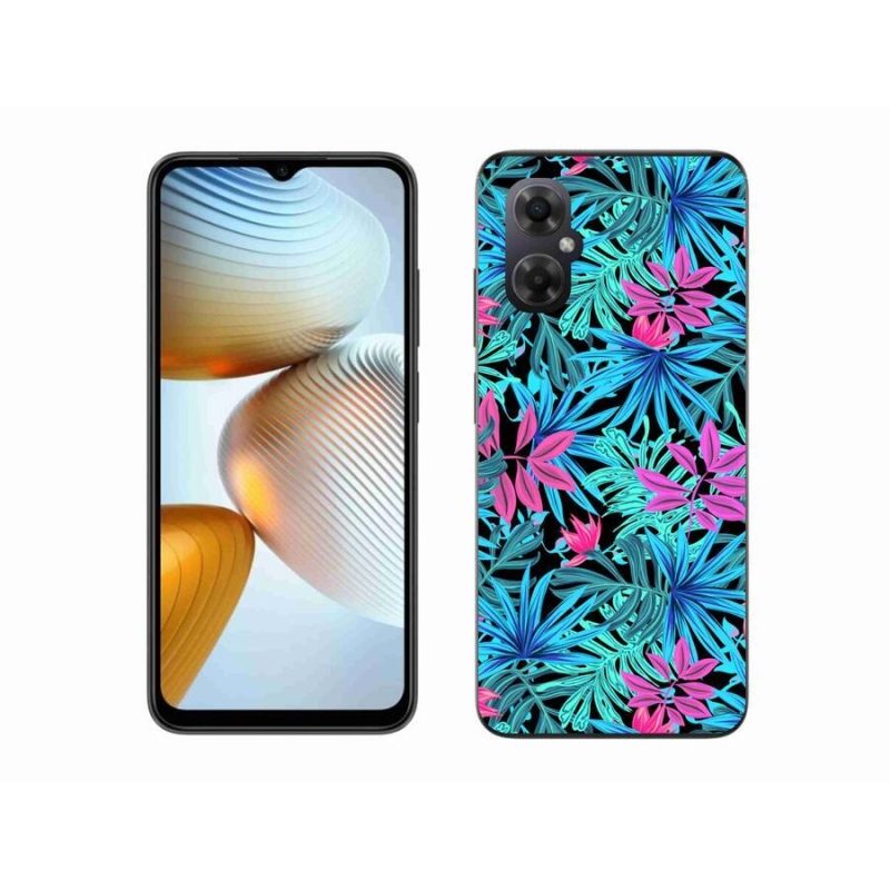 Gél borítás mmCase a Xiaomi Poco M4 5G számára - virágok 3