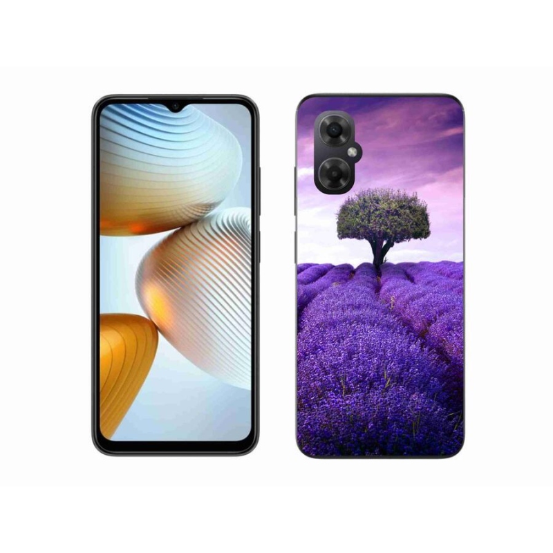 Gél borítás mmCase a Xiaomi Poco M4 5G-hez - levendula rét