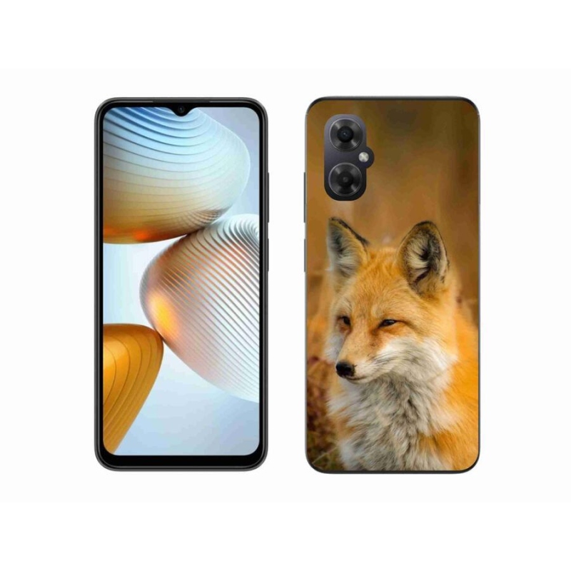 Gél borítás mmCase a Xiaomi Poco M4 5G számára - róka