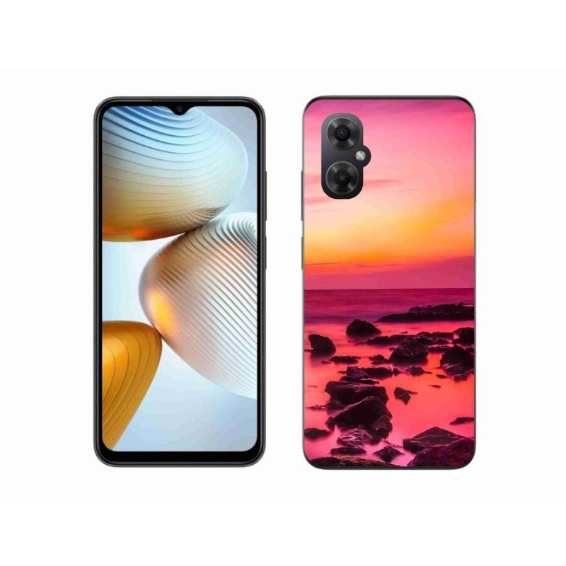 Gél borítás mmCase a Xiaomi Poco M4 5G számára - tenger és ragyogás