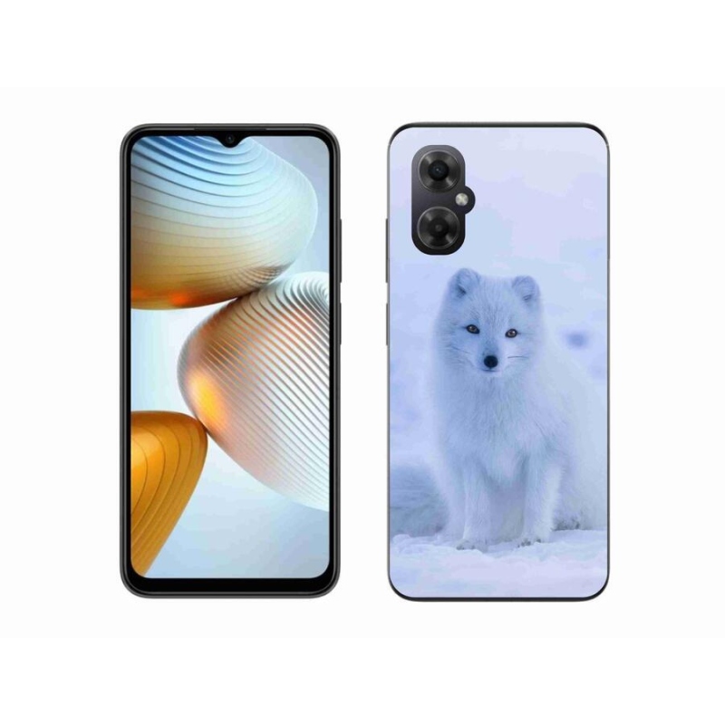 Gél borítás mmCase a Xiaomi Poco M4 5G-hez - polár róka