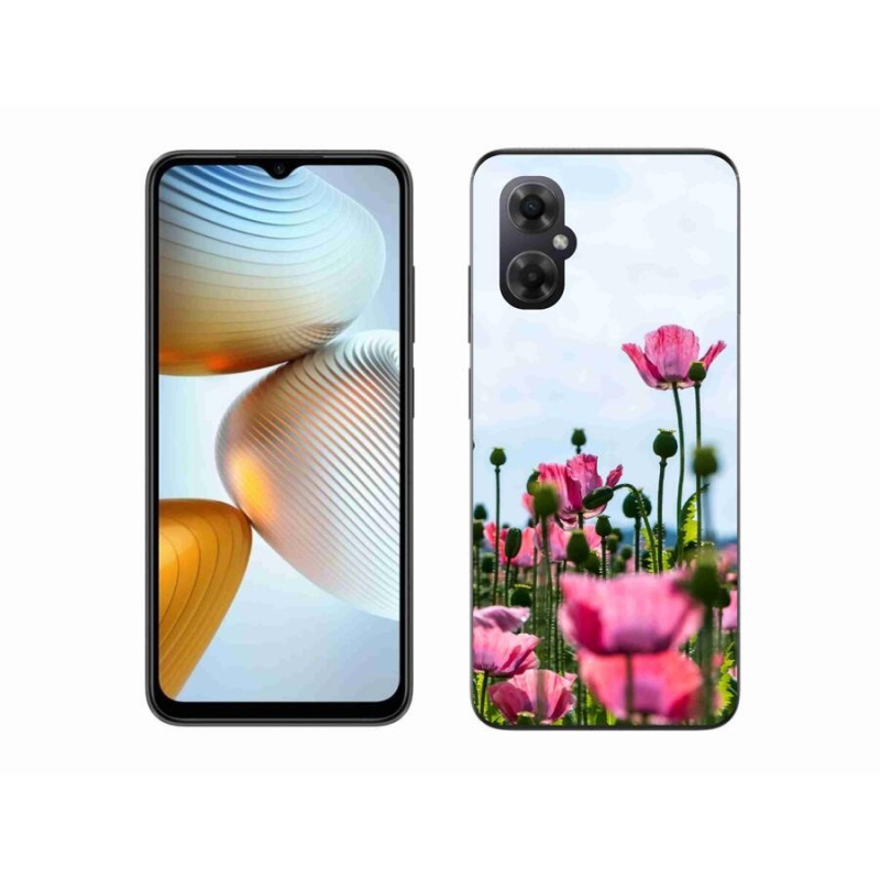 Gél borítás mmCase a Xiaomi Poco M4 5G-hez - mákos színű