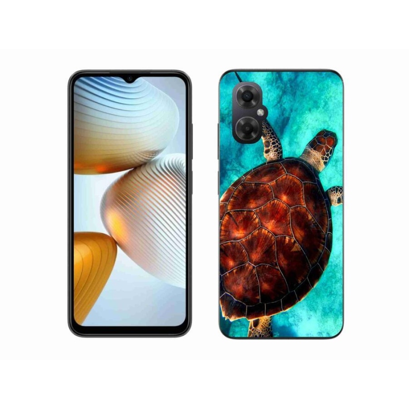 Gél borítás mmCase a Xiaomi Poco M4 5G-hez - teknősbéka