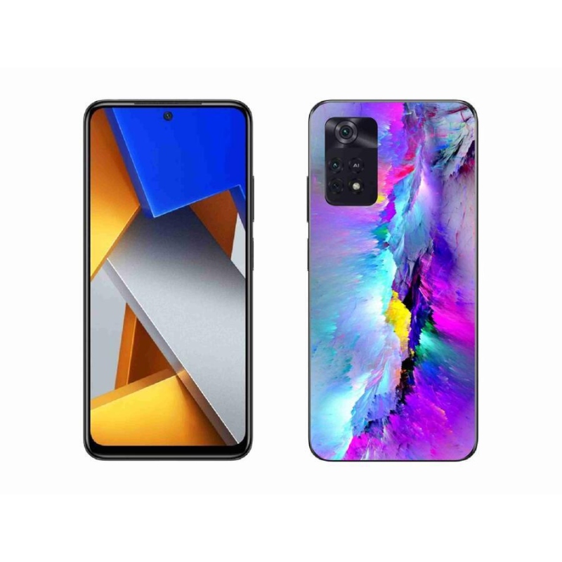 Gél borítás mmCase a Xiaomi Poco M4 Pro 4G-hez - absztrakt