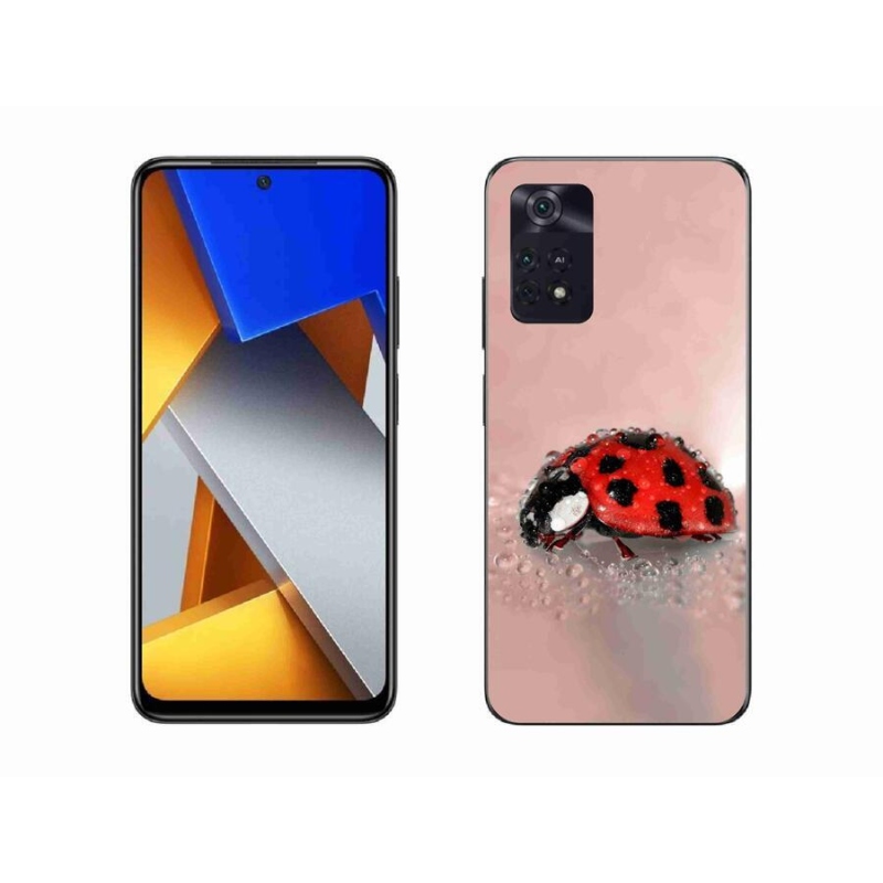 Gél borítás mmCase a Xiaomi Poco M4 Pro 4G készülékhez - katicabogár
