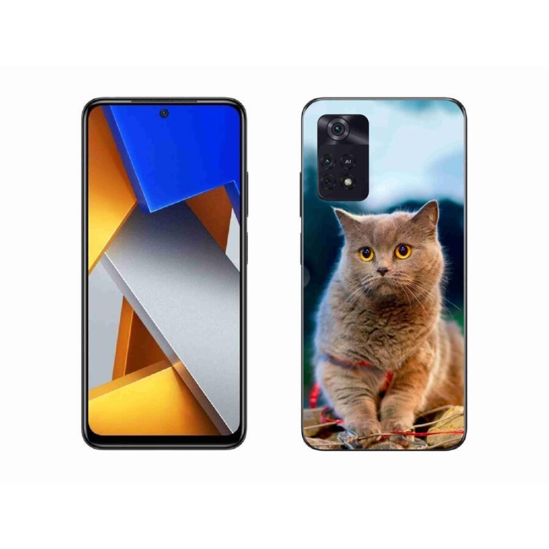 Gél védőburkolat mmCase a Xiaomi Poco M4 Pro 4G-hez - brit kék 2