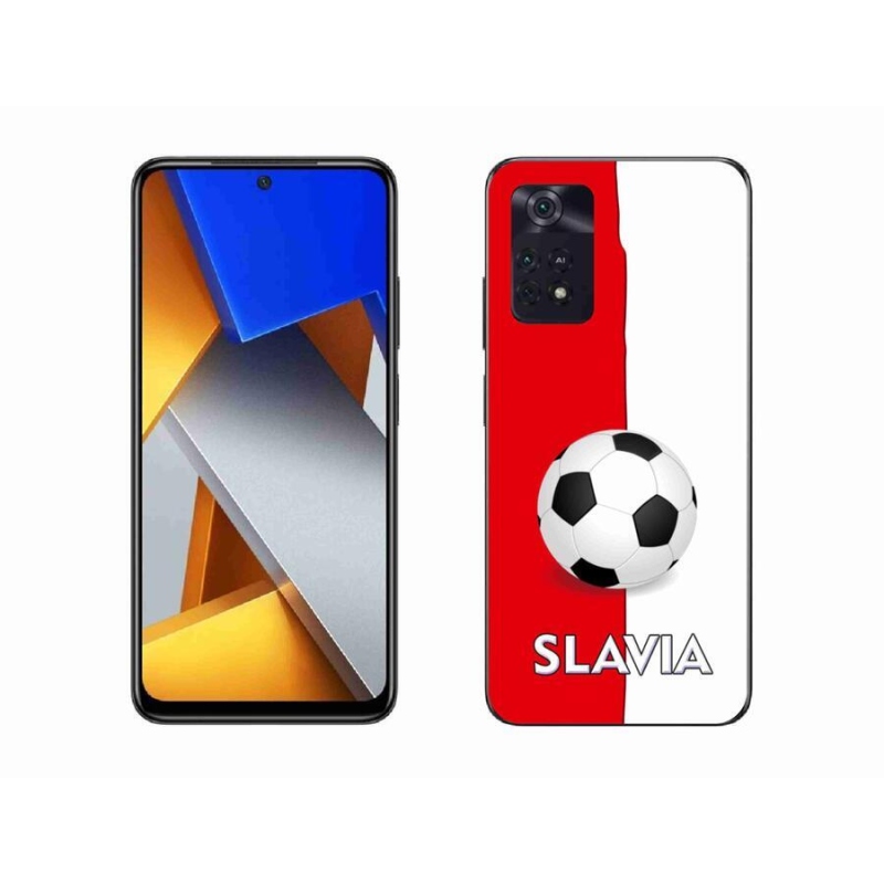 Gél borítás mmCase a Xiaomi Poco M4 Pro 4G-hez - futballpálya 2