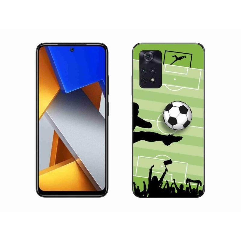 Gél borítás mmCase a Xiaomi Poco M4 Pro 4G-hez - futballpálya 3