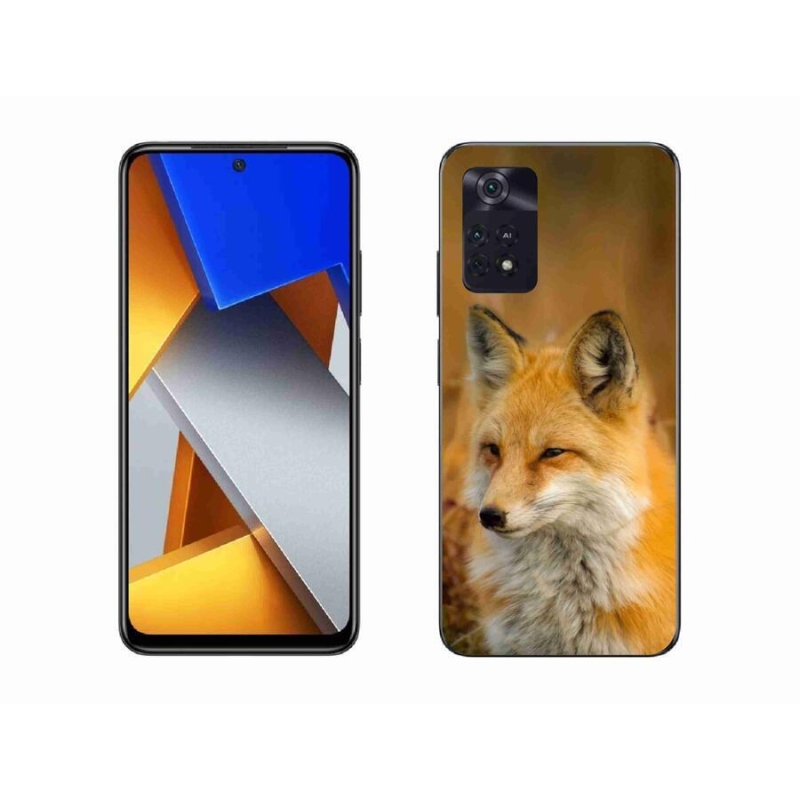 Gél borítás mmCase a Xiaomi Poco M4 Pro 4G-hez - fox