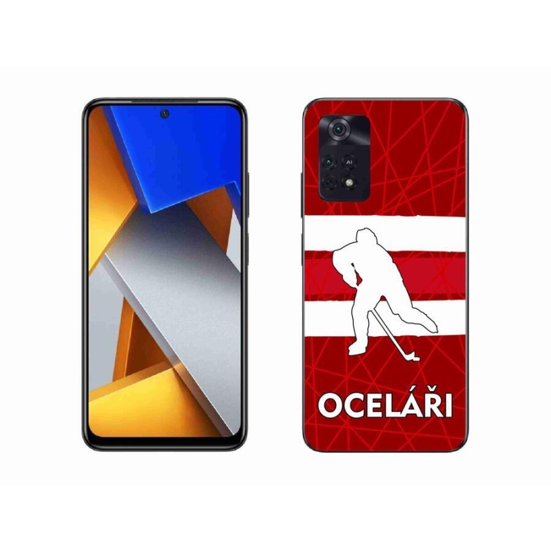 Gél borítás mmCase a Xiaomi Poco M4 Pro 4G-hez - Acélszín