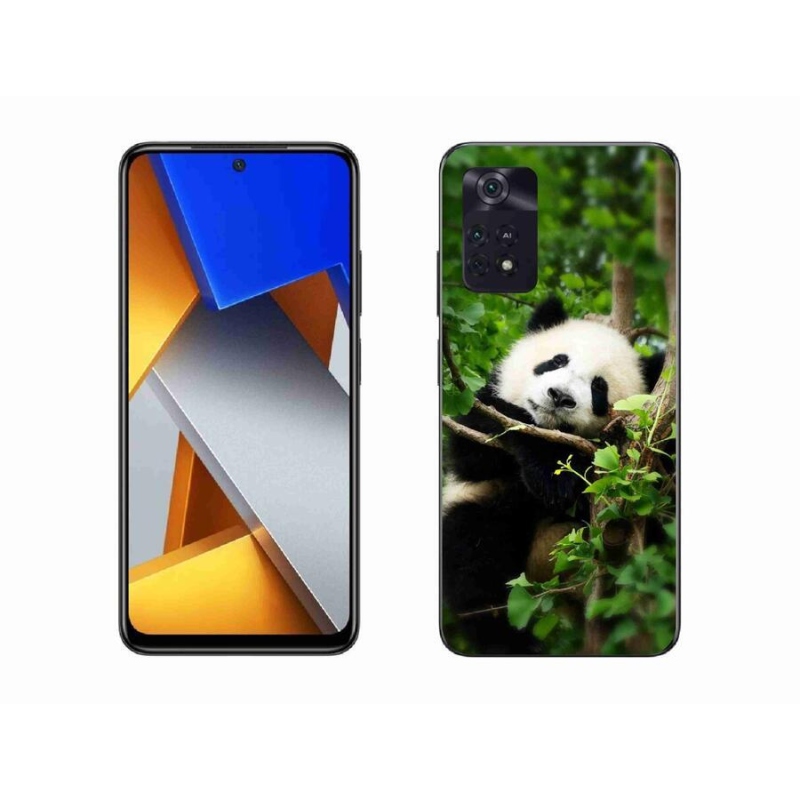 Gél borítás mmCase a Xiaomi Poco M4 Pro 4G-hez - panda