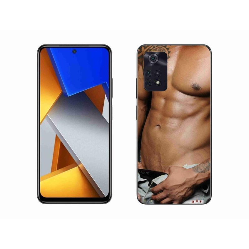 Gél borítás mmCase a Xiaomi Poco M4 Pro 4G-hez - szexi férfi