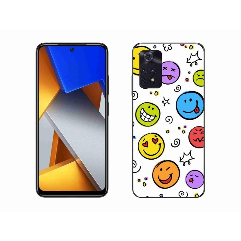 Gél borítás mmCase a Xiaomi Poco M4 Pro 4G-hez - smiley-k