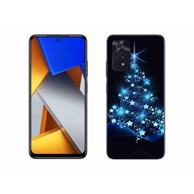 Gél borítás mmCase a Xiaomi Poco M4 Pro 4G számára - karácsonyfa