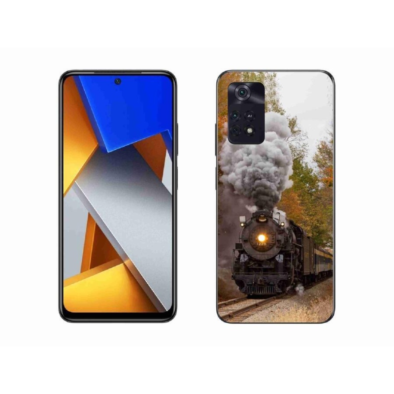 Zselés borítás mmCase a Xiaomi Poco M4 Pro 4G-hez - Train 1