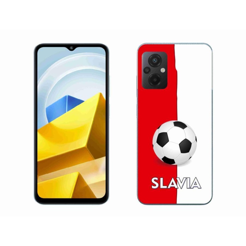 Gél borítás mmCase a Xiaomi Poco M5 4G-hez - futball 2