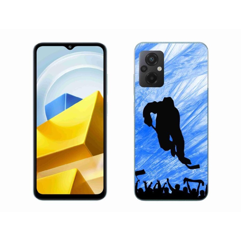 Gél borítás mmCase a Xiaomi Poco M5 4G-hez - hokijátékos