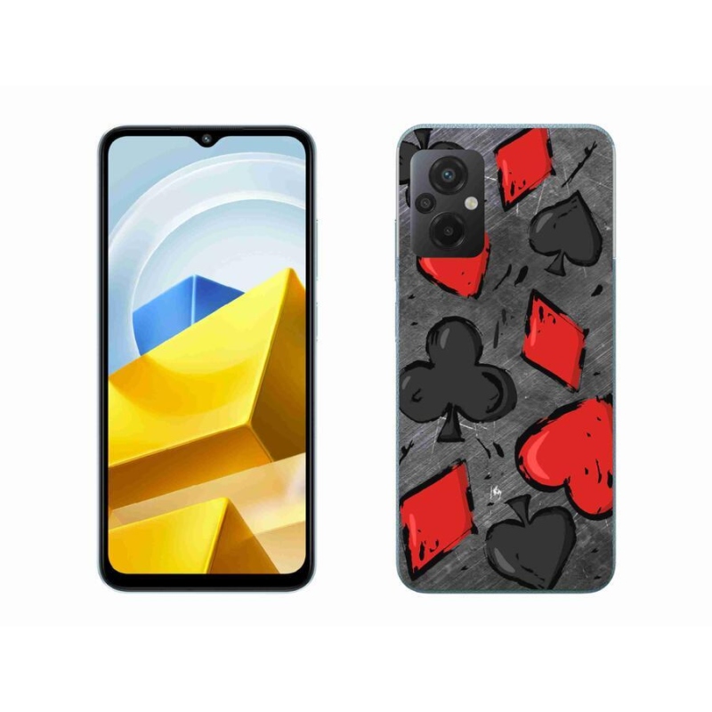 Gél borítás mmCase a Xiaomi Poco M5 4G-hez - kártya 1