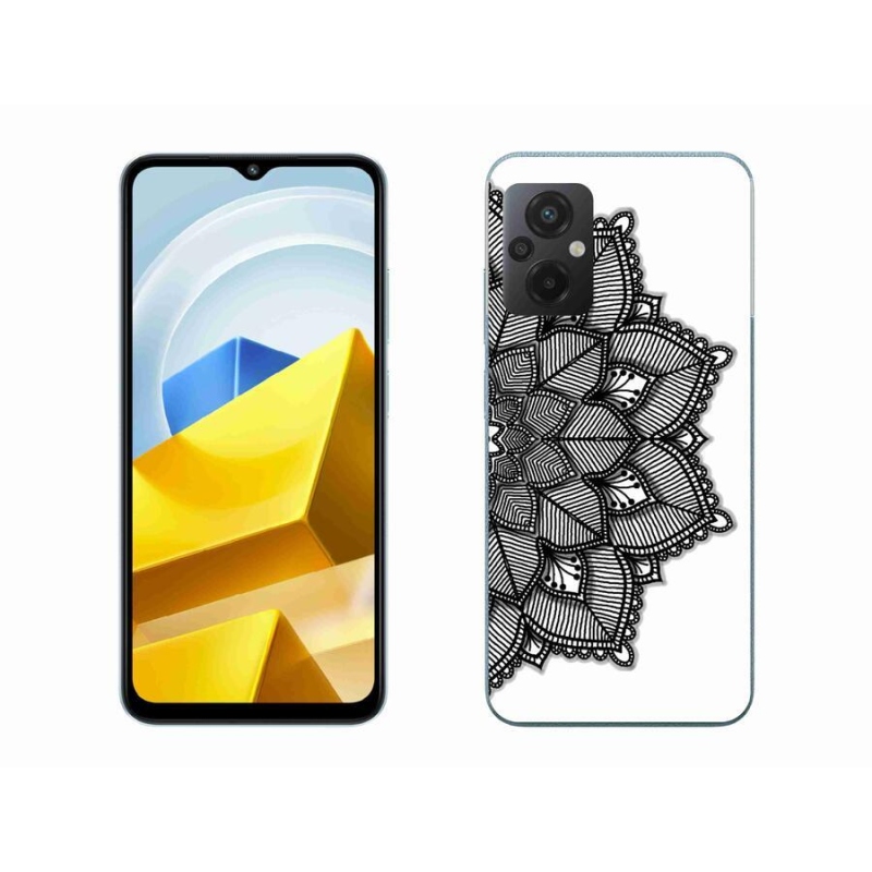Gél borítás mmCase a Xiaomi Poco M5 4G-hez - mandala