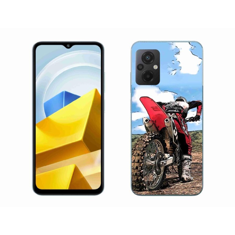 Gél borítás mmCase a Xiaomi Poco M5 4G-hez - moto