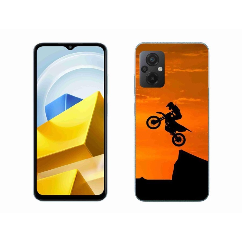 Gél borítás mmCase a Xiaomi Poco M5 4G-hez - motocross