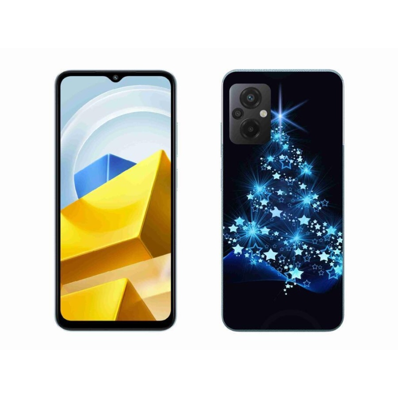 Gél borítás mmCase a Xiaomi Poco M5 4G-hez - karácsonyfa