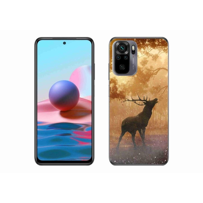 Zselés borítás mmCase a Xiaomi Poco M5s számára - szarvas a vadászaton