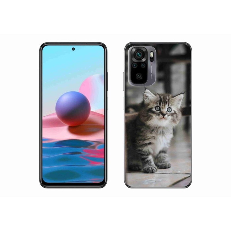 Gél borítás mmCase a Xiaomi Poco M5s készülékhez - cica