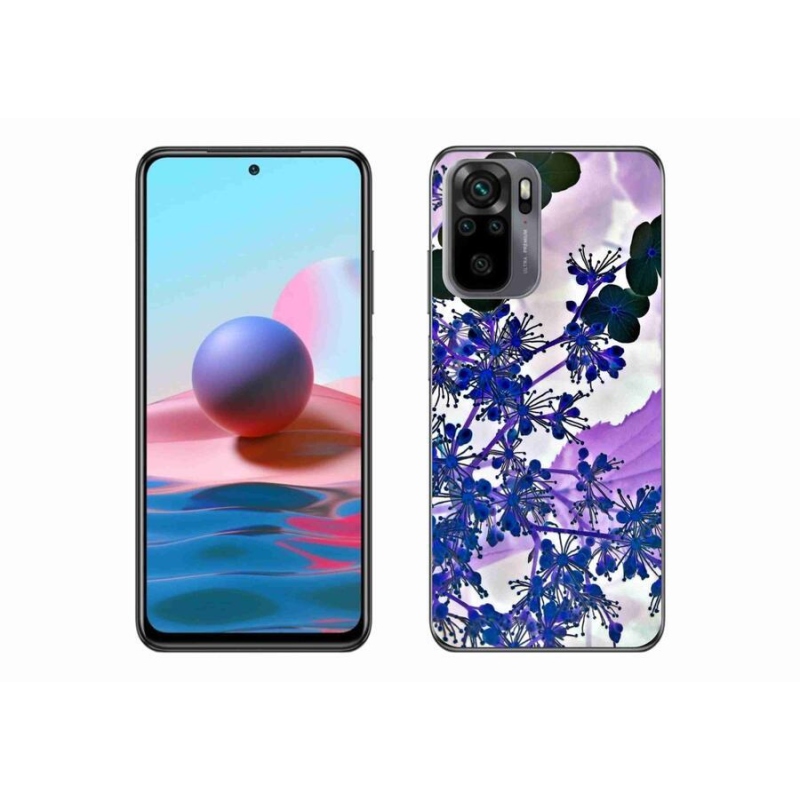 Gél borítás mmCase a Xiaomi Poco M5s készülékhez - hortenzia virág