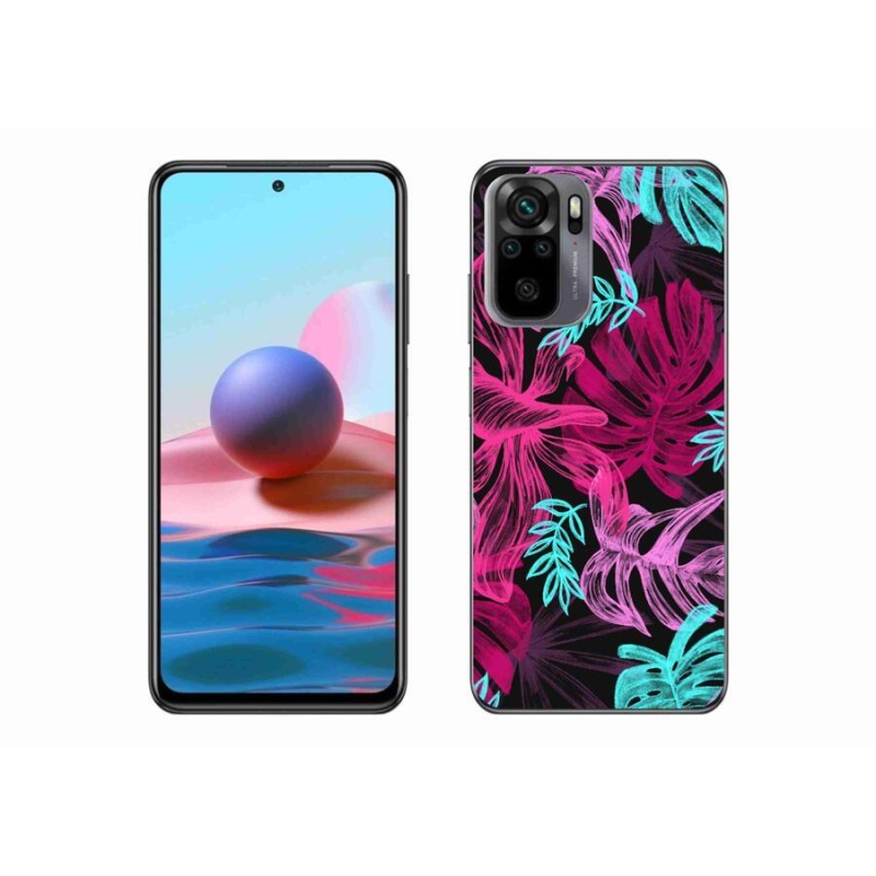 Gél borítás mmCase a Xiaomi Poco M5s készülékhez - virágok 1