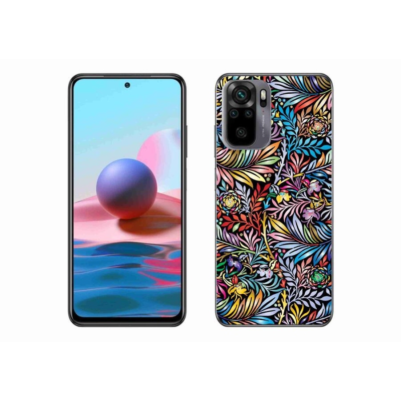 Gél borító mmCase a Xiaomi Poco M5s számára - virágok 5