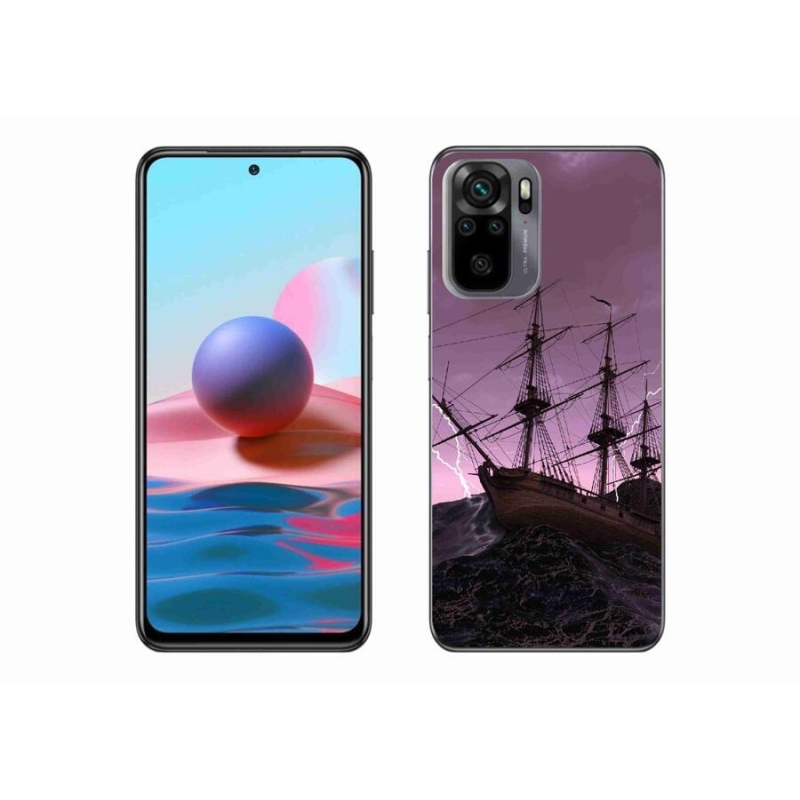 Gél borítás mmCase a Xiaomi Poco M5s készülékhez - hajó a viharban