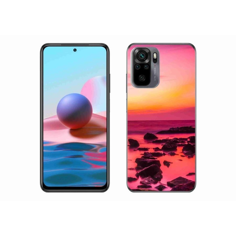 Gél borítás mmCase a Xiaomi Poco M5s készülékhez - tenger és ragyogás