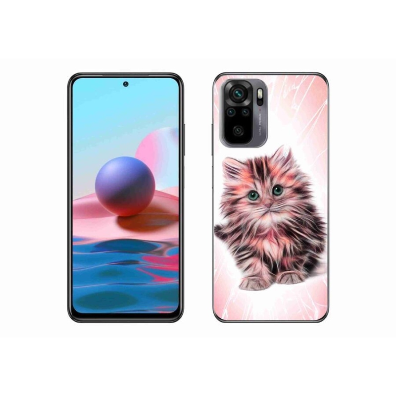 Gél borítás mmCase a Xiaomi Poco M5s készülékhez - aranyos cica