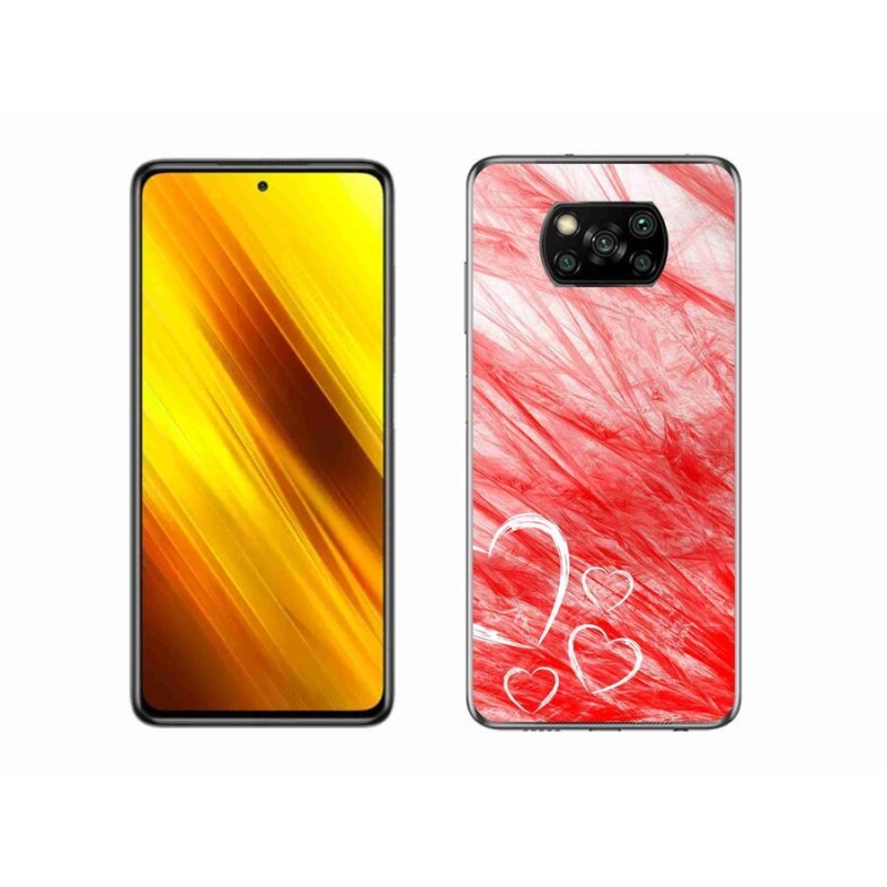 Gél borító mmCase a Xiaomi Poco X3-hoz - szív