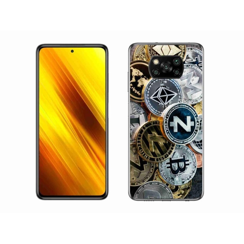 Gél borítás mmCase a Xiaomi Poco X3 számára - kriptovaluták