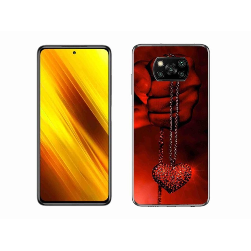 Gél borítás mmCase a Xiaomi Poco X3-hoz - nyaklánc