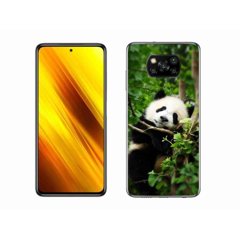 Gél borítás mmCase a Xiaomi Poco X3-hoz - panda