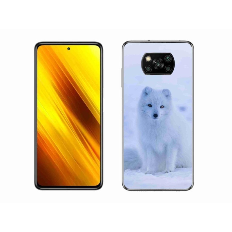 Gél borítás mmCase a Xiaomi Poco X3-hoz - polár róka