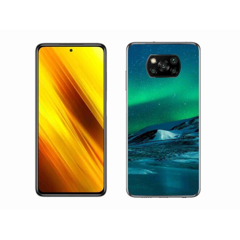 Gél borítás mmCase a Xiaomi Poco X3 Pro készülékhez - sarki fény