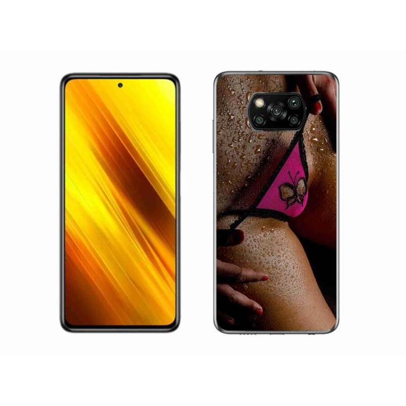 Gél borítás mmCase a Xiaomi Poco X3 Pro számára - szexi nő