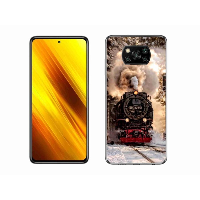 Gél borítás mmCase a Xiaomi Poco X3 Pro számára - vonat