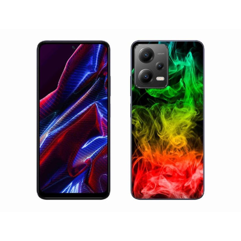 Gél borítás mmCase a Xiaomi Poco X5 5G számára - absztrakt minta 7