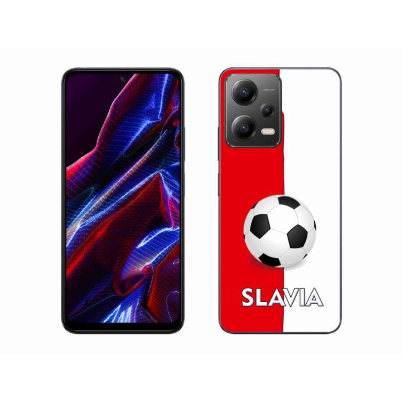Gél borítás mmCase a Xiaomi Poco X5 5G-hez - futball 2