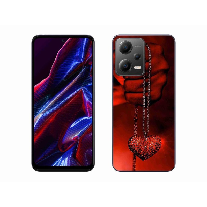 Gél borítás mmCase a Xiaomi Poco X5 5G-hez - nyaklánc