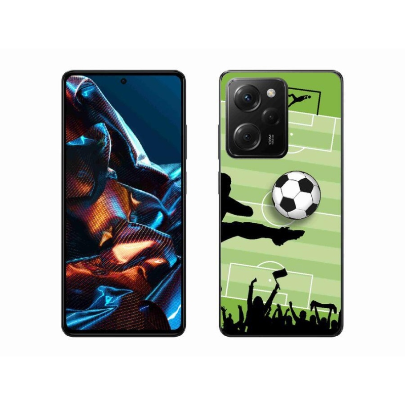 Gél borítás mmCase a Xiaomi Poco X5 Pro 5G számára - futball 3