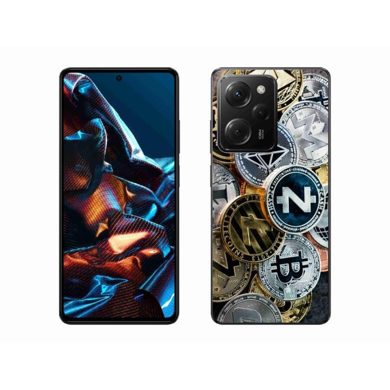Gél borítás mmCase a Xiaomi Poco X5 Pro 5G számára - kriptovaluták