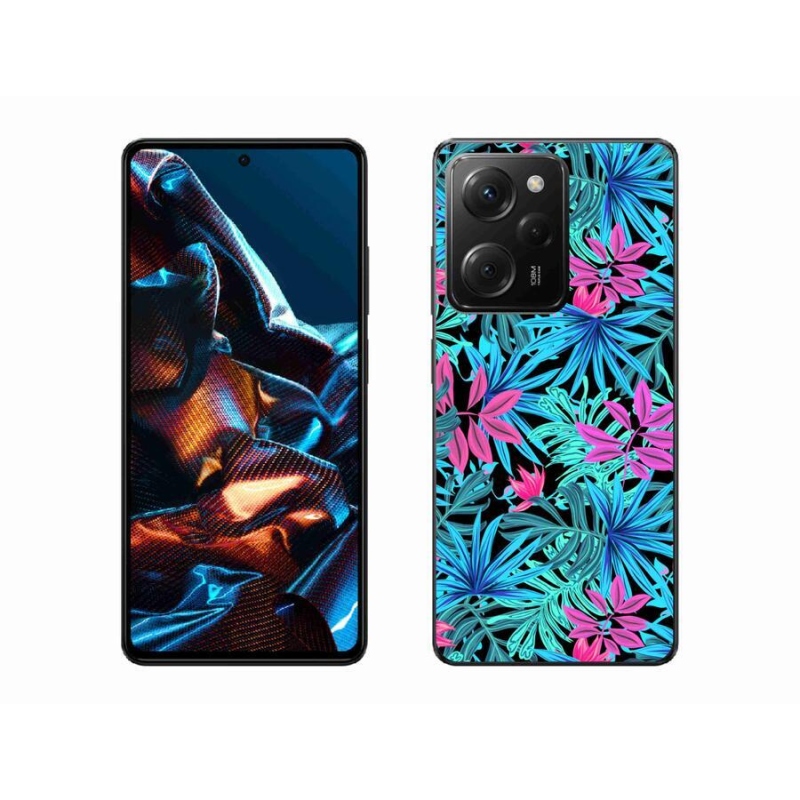 Gél borító mmCase a Xiaomi Poco X5 Pro 5G számára - virágok 3