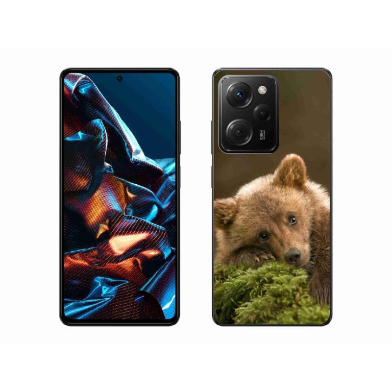 Gél borítás mmCase a Xiaomi Poco X5 Pro 5G-hez - medve