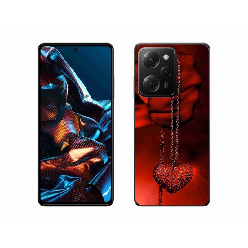 Gél borítás mmCase a Xiaomi Poco X5 Pro 5G-hez - nyaklánc